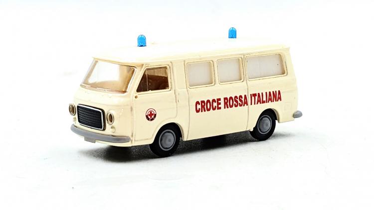 MINIBUS FIAT 238 ( CROCE ROSSA ITALIANA )