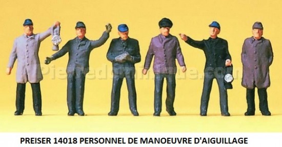 PERSONNELS DE MANOEUVRES D'AIGUILLAGE