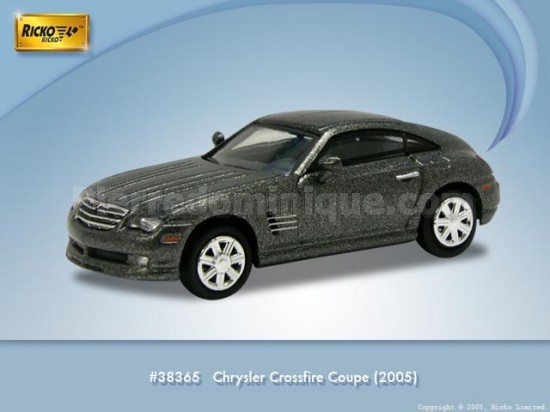 *PROMOS* - CHRYSLER CROSSFIRE COUPE 2006 GRIS FONCE METAL