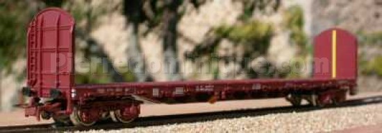 WAGON ¨PLAT A DOSSIERS SNCF