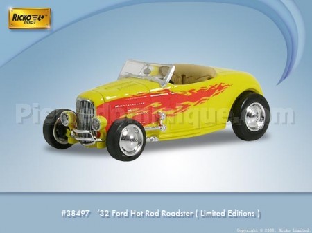 FORD HOT ROD ROSTER (JAUNE)