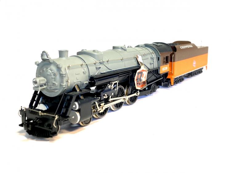 *PROMOS* - LOCOMOTIVE A VAPEUR4-6-2 HEAVY PACIFIC 6139 THE MILWAUKEE ROAD