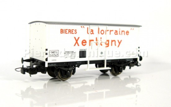 *PROMOS* - WAGON BIERE LA LORRAINE XERTIGNY SNCF