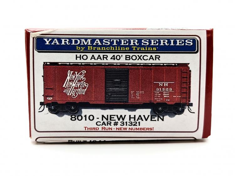 KIT A MONTE WAGON COUVERT AAR 40' BOX CAR NEW HAVEN 31321 - YARDMASTER SERIES