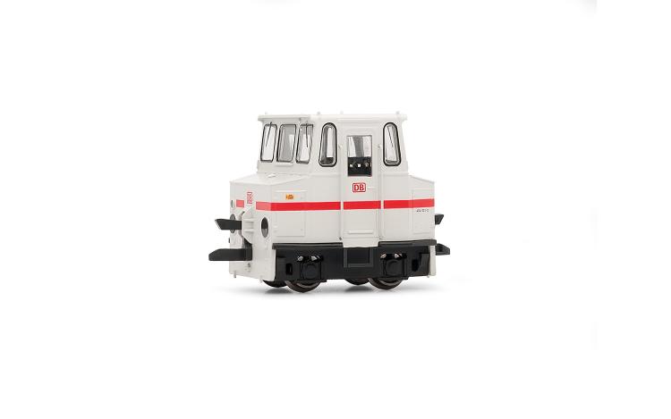 LOCOMOTIVE DIESEL DE MANOEUVRE ASF ICE BLANCHE ROUGE DB - (A RESERVER)