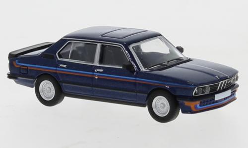 BMW 535I BLEU FONCE METALLISE 1980 - PCX87