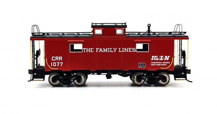 WAGON CABOOSE THE FAMILY LINES CRR 1077