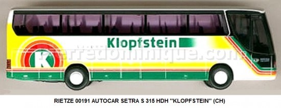 AUTOCAR SETRA S 315 HDH ''KLOPFSTEIN'' (CH)