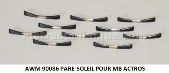  CASQUETTE PARE-SOLEIL POUR MB ACTROS (10 PIECES)