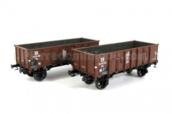 *PROMOS* - COFFRET 2 WAGONS TOMBEREAUX Om 19 Ludwighafen Ep.IV DR