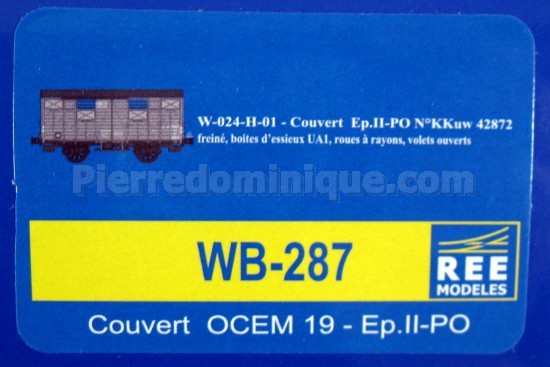 WAGON COUVERT OCEM 19 Ep.II PO