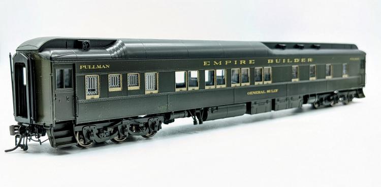 VOITURE COUCHETTE 8-1-2 PULLMAN GENERAL SULLY 15005 GREAT NORTHERN - BLUE PRINT SERIES BY BRANCHLINE TRAINS