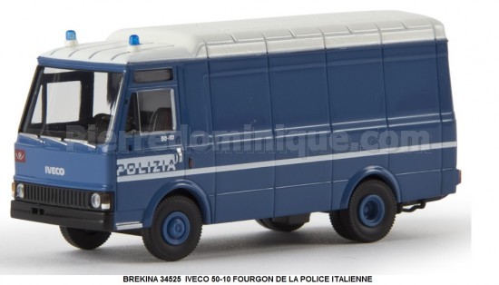  IVECO 50-10 FOURGON DE LA " POLICE ITALIENNE "
