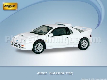 FORD RS200 1986 BLANCHE