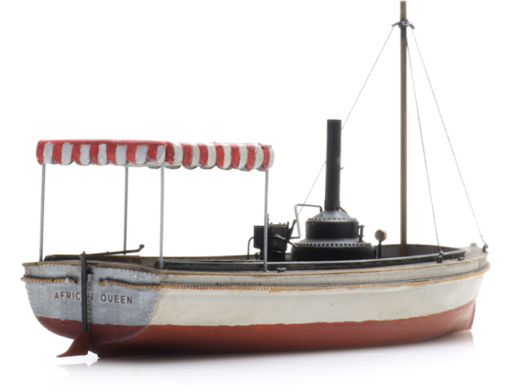 BATEAU A VAPEUR AFRICAN QUEEN (109MM)