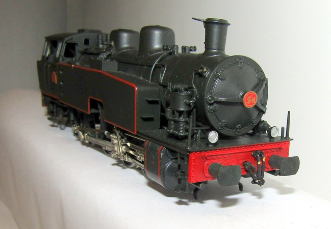 LOCOMOTIVE VAPEUR 050 TQ VERTE SNCF