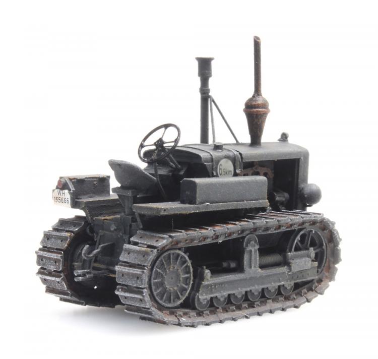 TRACTEUR A CHENILLE HANOMAG K 50 GRIS WEHRMACHT