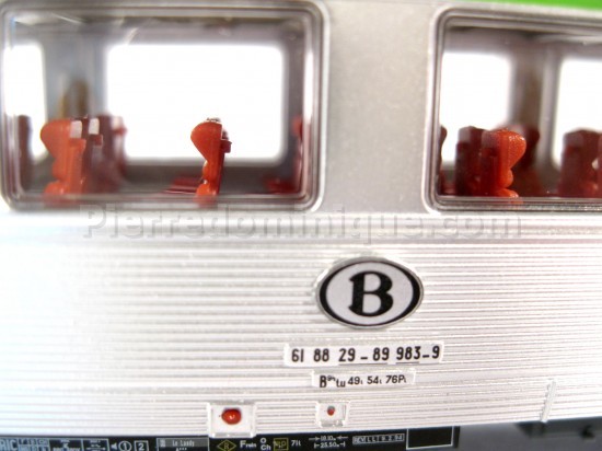 COFFRET 2 VOITURES MISTRAL 69 B8tu SNCB