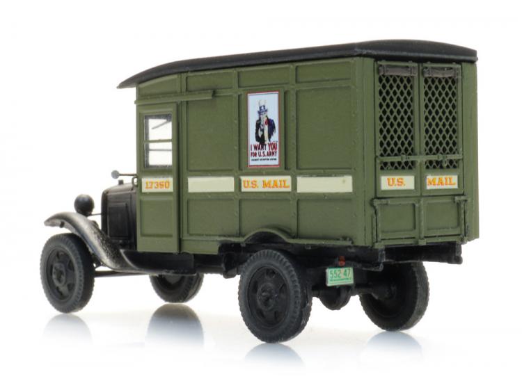 FORD AA FOURGON POSTE US