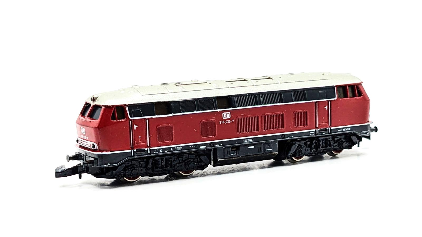 Locomotive Diesel Lima Ho - DB V80008 Rouge - Échelle Ho - Modélisme Ferroviaire