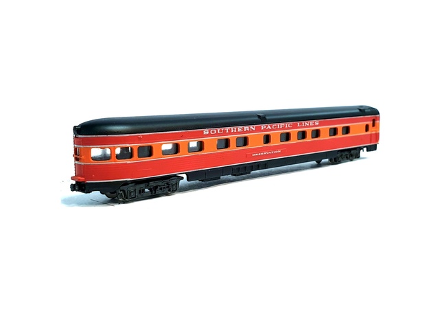 ENSEMBLE DE 4 VOITURES VOYAGEURS SP LINE - ECLAIREE