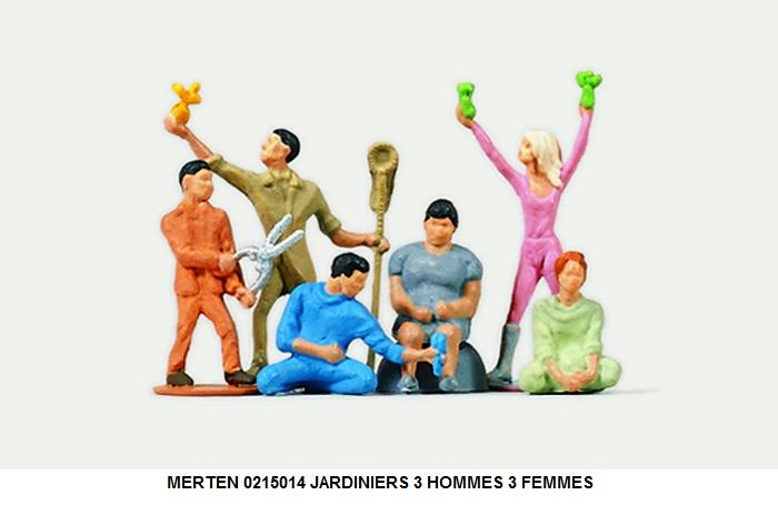JARDINIERS 3 HOMMES 3 FEMMES