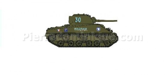 Char Sherman M4A2 \'\'WAGRAM\'\' 501RCC 2Cie