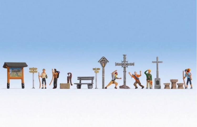 FIGURINES THEMATIQUES A LA MONTAGNE