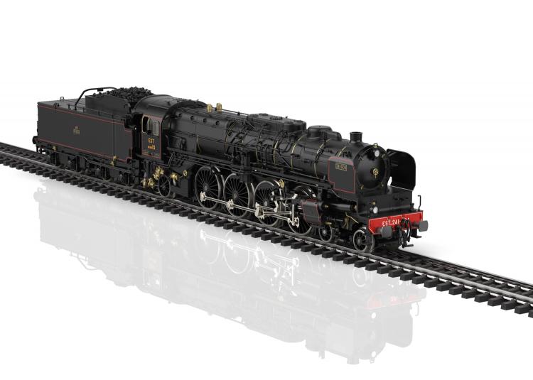 LOCOMOTIVE A VAPEUR SERIE 13 EST 241-004 - AC 3 RAILS DIGITAL SOUND