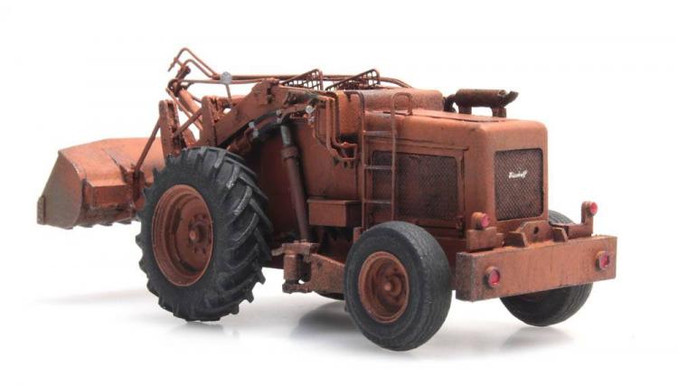 ENGIN DE CHANTIER BISCHOFF POLYTRAC AVEC PELLE