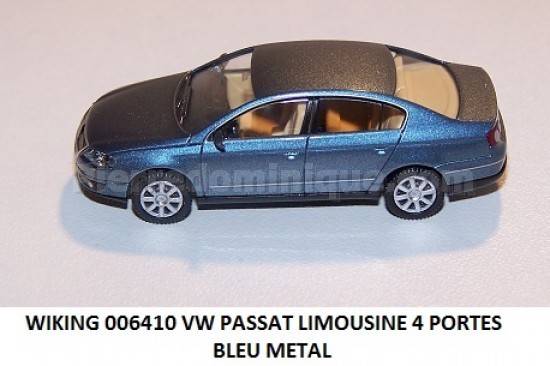 *PROMOS* - VW PASSAT LIMOUSINE 4 PORTES BLEU METAL