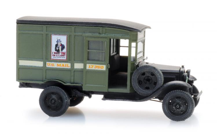 FORD AA FOURGON POSTE US