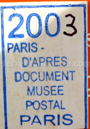 VOITURE ADMINISTRATION DES POSTES 3 ESSIEUX PARIS-LILLE