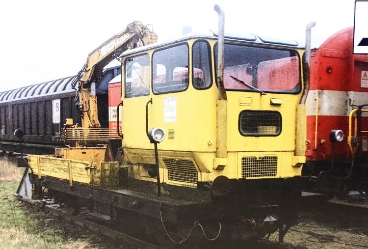 DRAISINE KLV 53 - LIVREE JAUNE DB