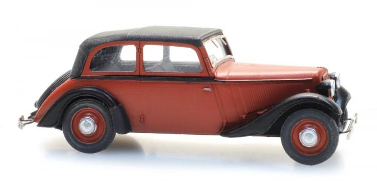 LIMOUSINE CABRIOLET FERME ADLER TRUMPF JUNIOR ROUGE BACHE NOIRE