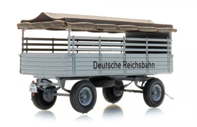REMORQUE A BACHE DEUTSCHE REICHSBAHN