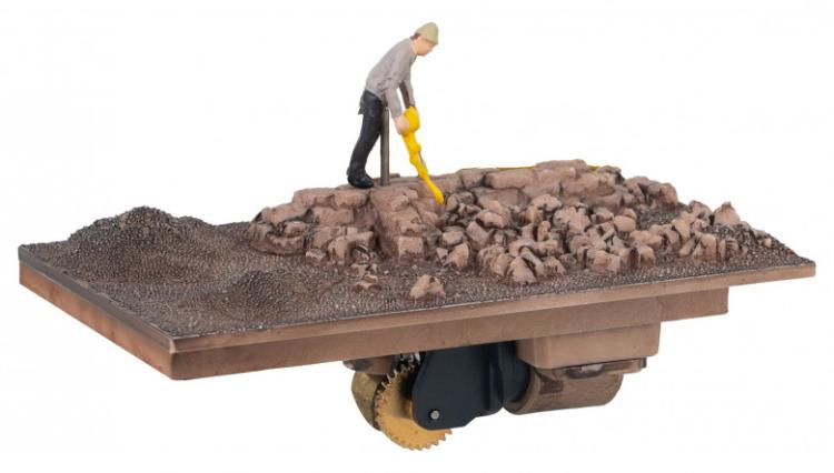 OUVRIER DU BATIMENT AVEC COMPRESSEUR