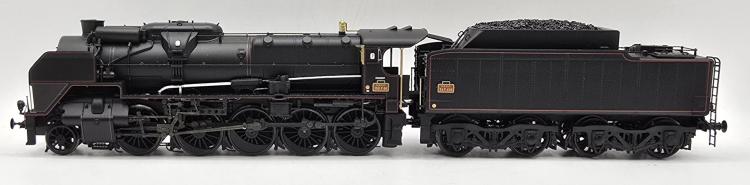 LOCOMOTIVE A VAPEUR 1-150 P 86 TENDER 34 P 404 – SNCF – CHAUMONT - ANALOGIQUE