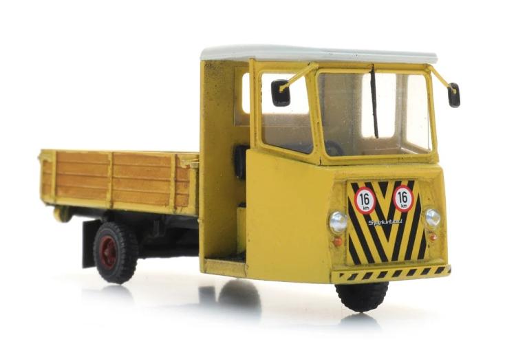 TRICYCLE PICK-UP JAUNE