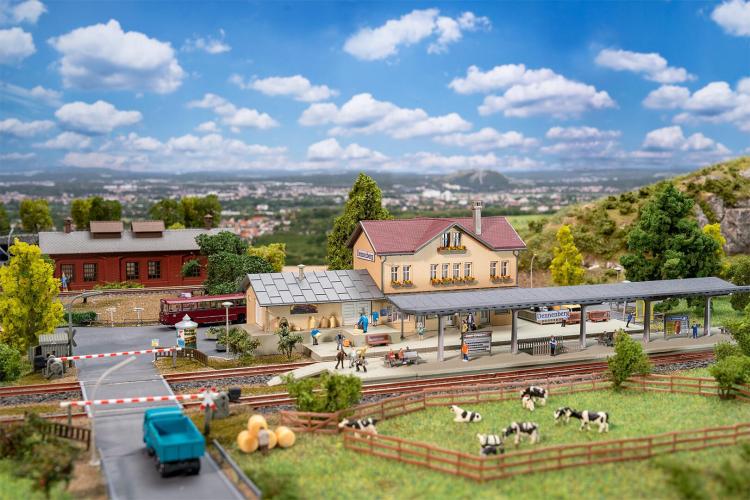 COFFRET PROMOTIONNEL MAQUETTE GARE DE DENNENBERG - N