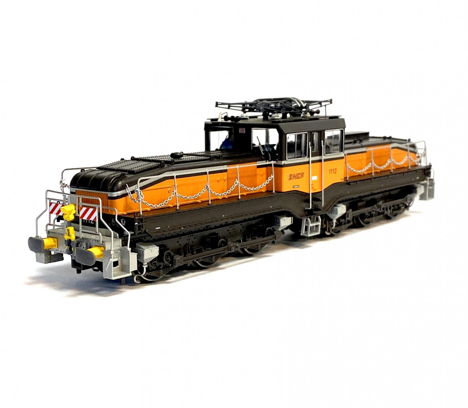 Locomotive électrique Mistral Train Models – CC 1101 'Mille Pattes' SNCF, Verte, Occasion