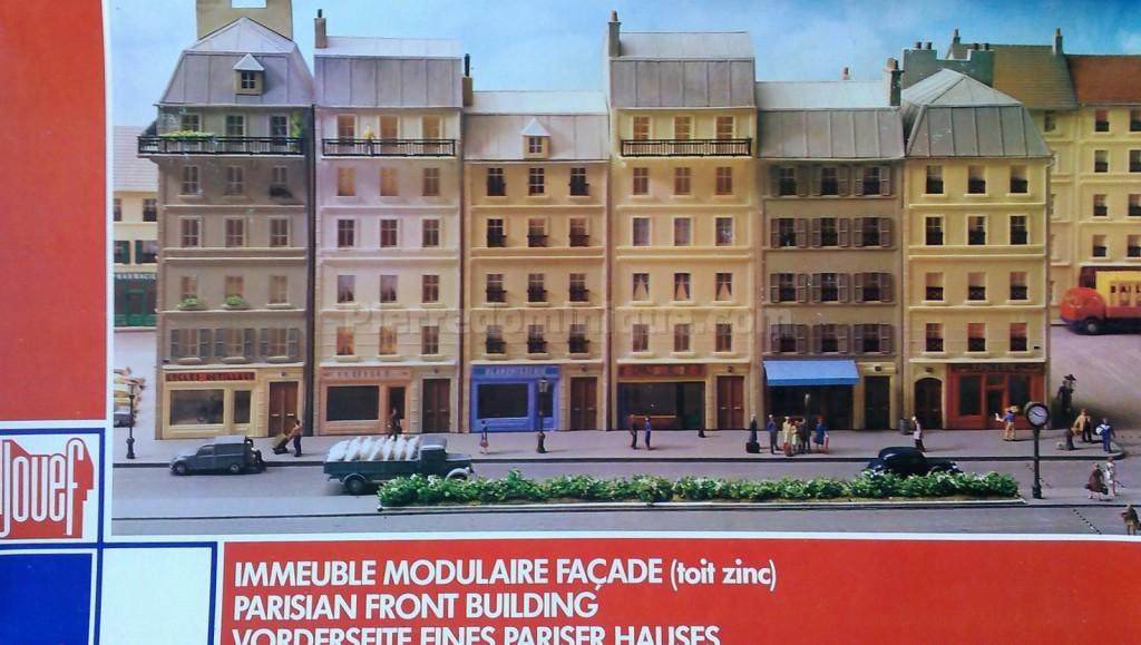 Maquette Jouef Bloc 3 Immeubles – Référence 196800, Neuf Jamais Monté (sachet)
