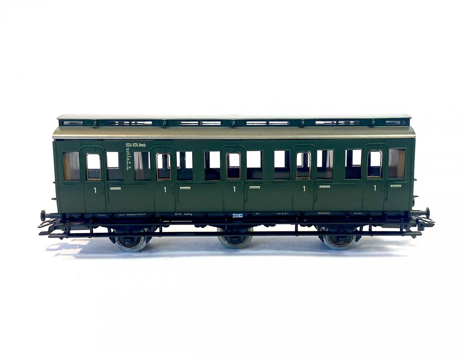 Lot De 8 Voitures Voyageurs Hobbytrain/LS Models HO - Époque IV, DB, Courant Alternatif, Neuf