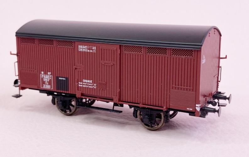 NEUF****** LS MODELS 30022 HO - WAGON PRIMEUR BOIS SNCF