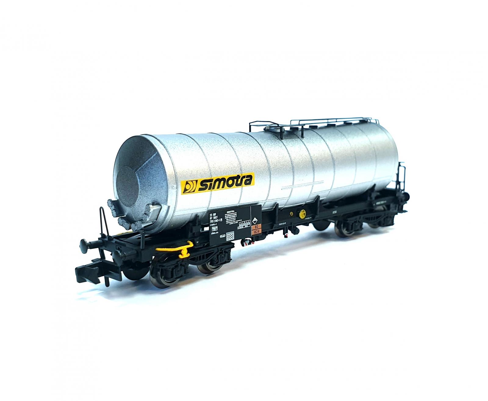 Set 2 wagons citernes ANF "SIMOTRA" REE-NW241 - UTM Modélisme Ferroviaire