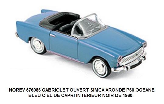 Simca Aronde Norev pas cher - Meilleures ofes sur le neuf et l'occasion
