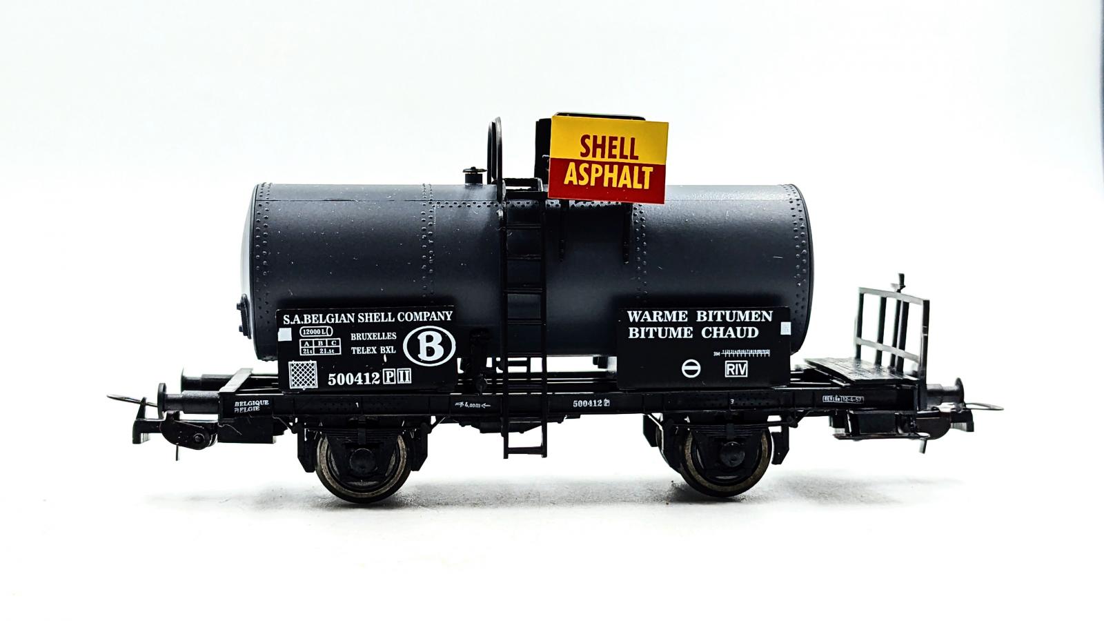 N° 67226 Wagon citerne coudé à bogies VTG OMYA Roco Ho