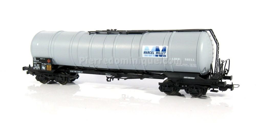 Wagon citerne Uahs « Fauvet-Girel » REE Wagon citerne Uahs « Fauvet-Girel » REE
