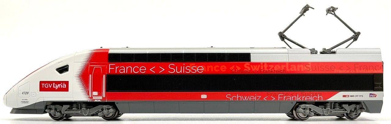 KATO By Lemke K101762 Autorail TGV Duplex Lyria De La SNCF 10 Pieces 2589536