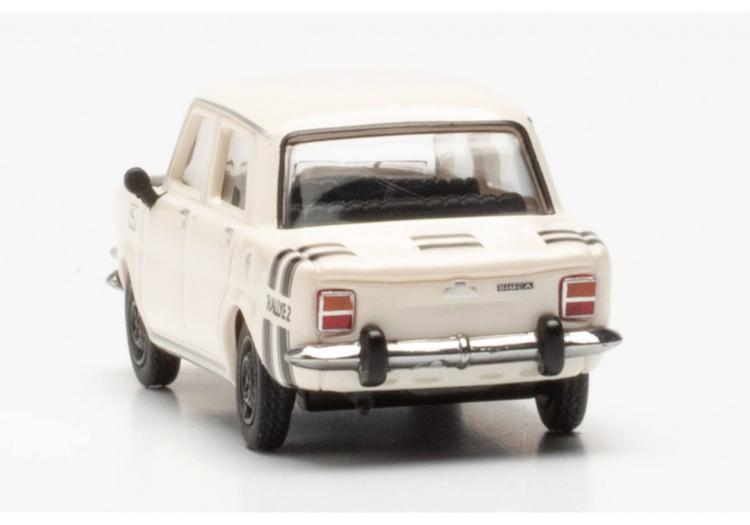 SIMCA 1000 RALLYE II BERLINE 4 PORTES BLANC CAPOT ET JANTE NOIR DE 1972 A 1977